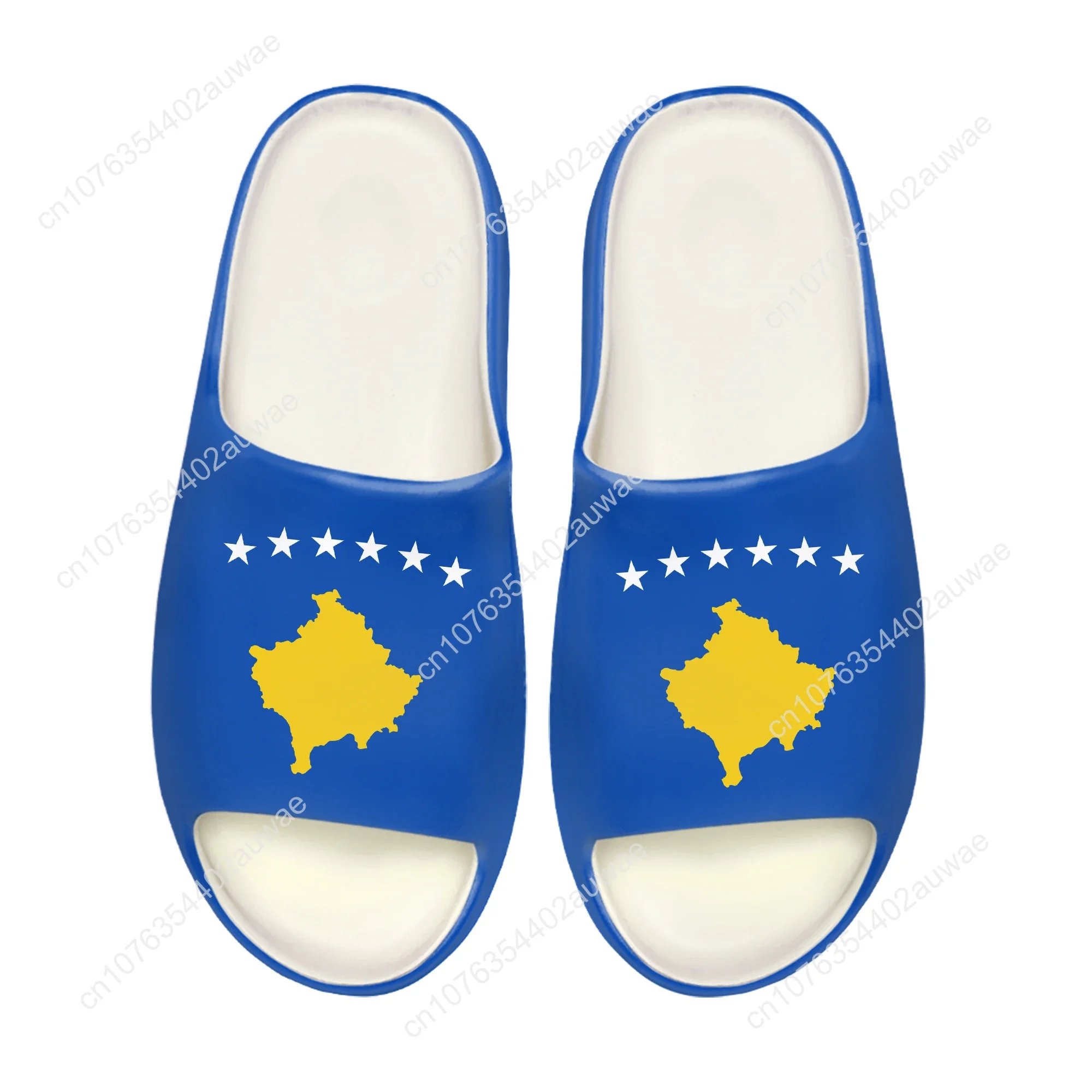 Women'S Shoes Clogs - Pantofole con suola morbida con bandiera