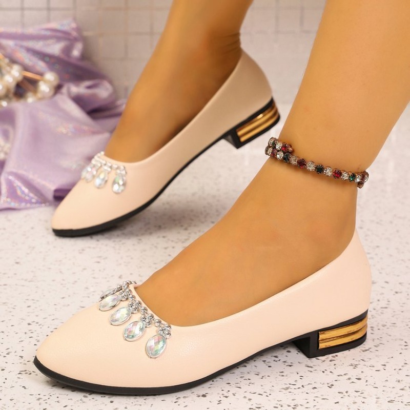 Women'S Shoes Clogs - Scarpe Basse da Donna a Punta,