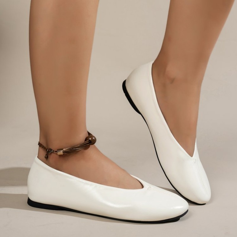Women'S Shoes Clogs - Scarpe Comode a Punta Tonda per