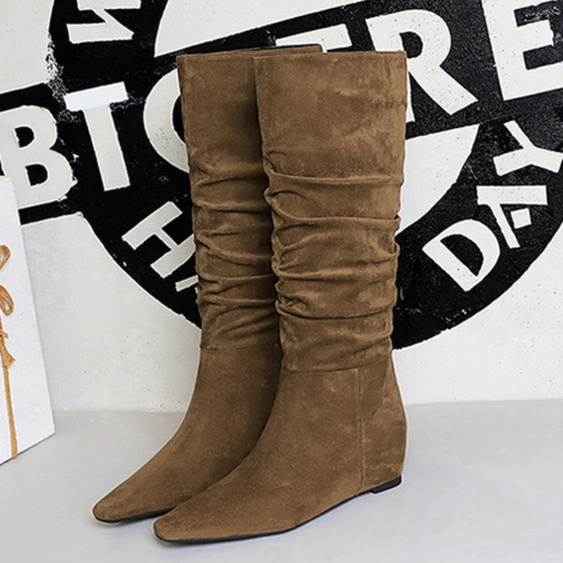Knee High Boots Women - BIGTREE Nuovo Autunno Inverno Design Solette