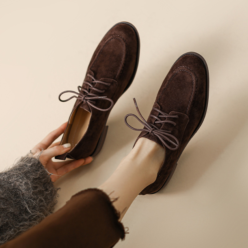 2025 Primavera e Autunno Nuove - Oxford Lace Up Women recensione e prezzo