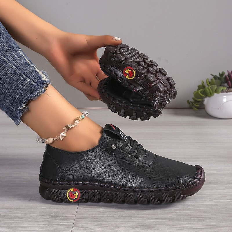 Scarpe casual da donna in pell - Oxford Lace Up Women recensione e prezzo