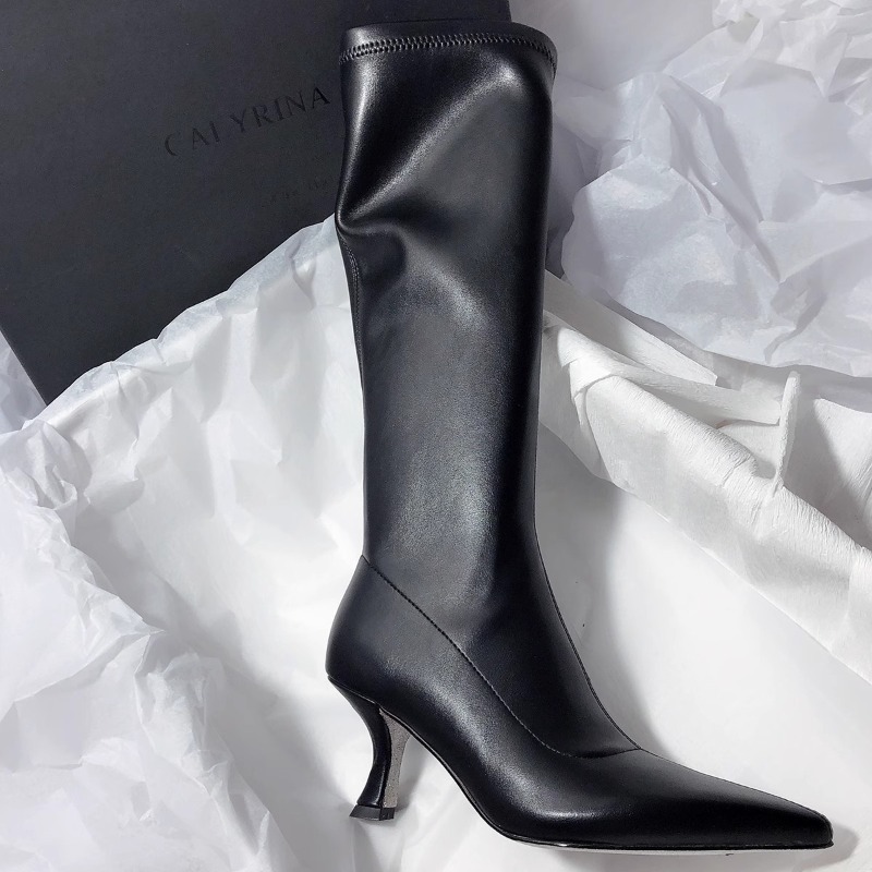 Stivali Autunnali Nuovi Stilet - Knee High Boots Women recensione e prezzo